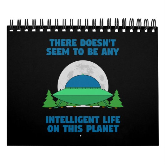 geen intelligent leven kalender (Hoes)