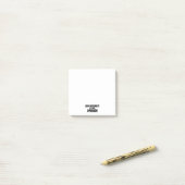 Geen Interesse In Je Mening Post-it® Notes (Op bureau)