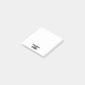Geen Interesse In Je Mening Post-it® Notes (Schuin)