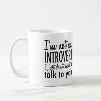 Geen Introvert Mok