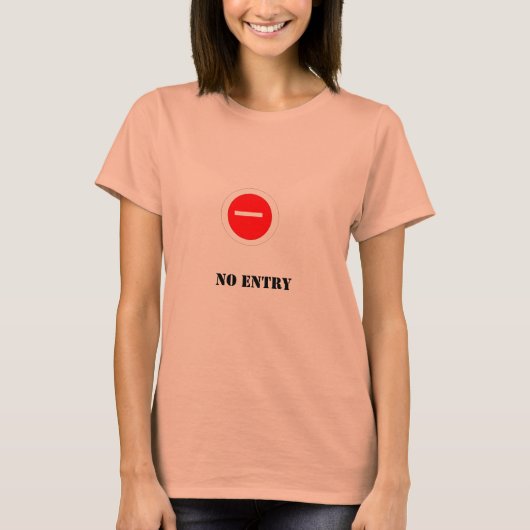 Geen invoer t-shirt (Voorkant)