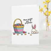 Geen Jelly Beans Grappige Kaart (Gele Bloem)