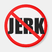 Geen Jerk Zone Magneet (Voorkant)