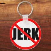 Geen Jerk Zone Sleutelhanger (Voorkant)