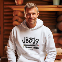 GEEN JEZUS? GEEN ZIN! Christelijkste Mannen geloof Hoodie