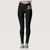 Geen Joke Football Modern Logo Leggings (Voorkant)