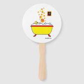 Geen Jokers met Pears Fan Handwaaier (Achterkant)