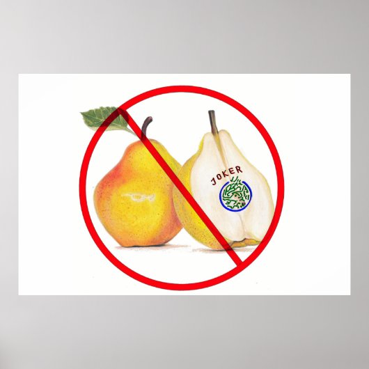 Geen JOKERS POSTER (Voorkant)