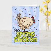 geen jonge meid meer kaart (Gele Bloem)