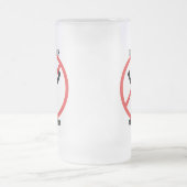 Geen jongens toegestaan matglas bierpul (Center)