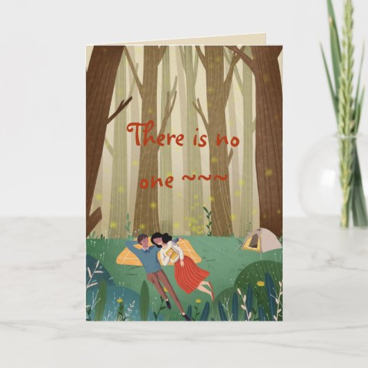 GEEN JUBILEUM/ LIEFDESKAART BEDANKKAART (Voorkant)