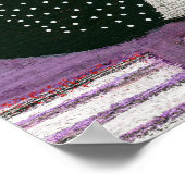 Geen Jug Poster Wall Art - Abstract schilderij (Hoek)