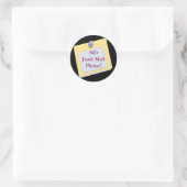 GEEN junkmail alstublieft Stickers (Tas)