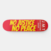 GEEN JUSTITIE GEEN VREDE SKATEBOARDS ./ JMT (Horizontaal)