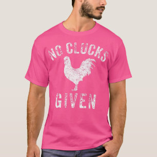 Geen kaarsen gegeven grappige kip t-shirt
