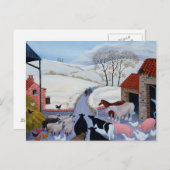 Geen kamer bij Inn Briefkaart (Voorkant / Achterkant)