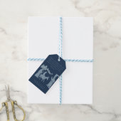 Geen kamer in de herberg cadeau – Kerststal Cadeaulabel (Met Touw)
