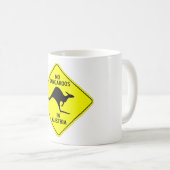 GEEN KANGAROOS IN OOSTENRIJK KOFFIEMOK (Voorkant rechts)