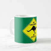 Geen kangoeroes in Oostenrijk Koffiemok (Voorkant links)