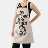 GEEN KANKER IN MIJN KEUKEN RETRO VROUW SCHORT (Insitu)