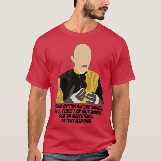 GEEN KANS cadeau vrienden T-shirt (Voorkant)