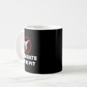 Geen Karaat in de put Koffiemok (Voorkant links)