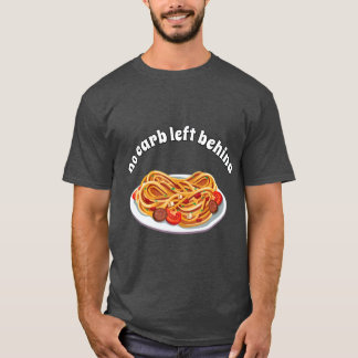GEEN KARAKTER ACHTER SPAGHETTI T-SHIRT