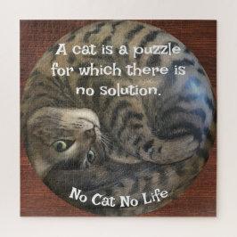 Geen Kat Geen Leven Legpuzzel