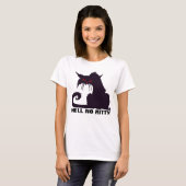 GEEN KAT, grappige T-shirts met katten (Voorkant volledig)