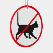 GEEN katten Keramisch Ornament (Rechts)