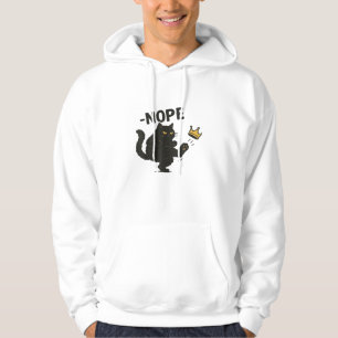 Geen kattenkoningen in Amerika Hoodie
