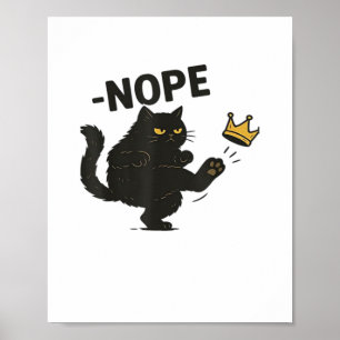 Geen kattenkoningen in Amerika Poster