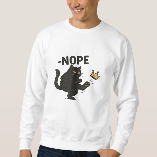 Geen kattenkoningen in Amerika Trui (Voorkant)