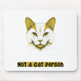 Geen kattenmens - Kattendesign - Muismat