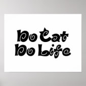 Geen kattevrije Poster (Voorkant)