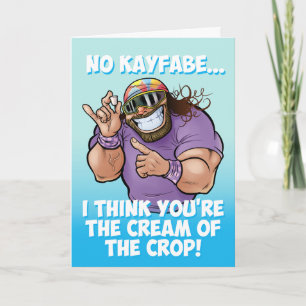 Geen Kayfabe Bovenste Kwaliteit Professioneel Wors Feestdagen Kaart