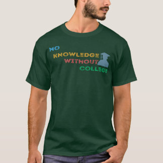 Geen kennis zonder studievrienden t-shirt