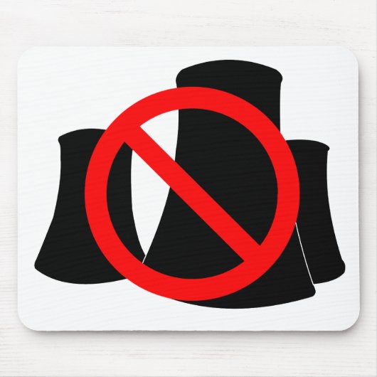 Geen kernenergie muismat (Voorkant)