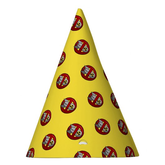 Geen kernwapens feesthoedjes (Rechts)