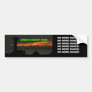 GEEN KERNWAPENS MEER! BUMPERSTICKER