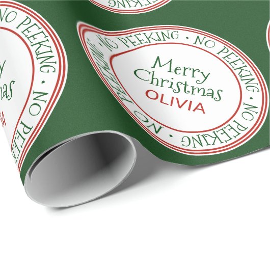 Geen kerst cadeaupapier (Rol Hoek)