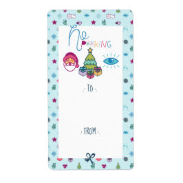 Geen kerst met feestjes, Emoji tot en met Kerstmis Etiket