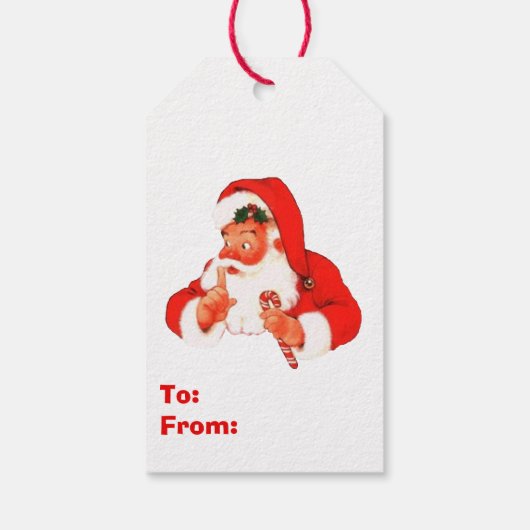 Geen kerst met prekkerst cadeaulabel (Achterkant)