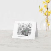 Geen kerstbonus dit jaar kaart (Gele Bloem)