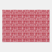 Geen kerstkeuken in Dachshund Dog Inpakpapier Vel (Voorkant 2)