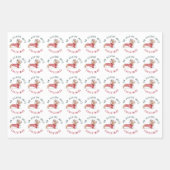 Geen kerstkeuken in Dachshund Dog Inpakpapier Vel (Voorkant)