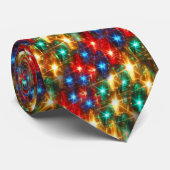 Geen kerstlampjes vereist stropdas (Opgerold)