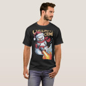 Geen Kerstliedjes Zone T-shirt (Voorkant volledig)
