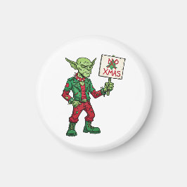 Geen Kerstmis – Rebel Alien Stijl Magneet
