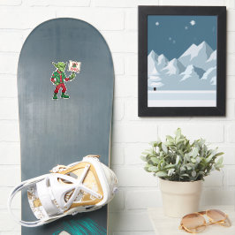 Geen Kerstmis – Rebel Alien Stijl Sticker